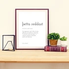 Печать на холсте Petta Reddast, мотивация, мужество, ХРАБРЫЙ ПЛАКАТ, скандинавский исландский скандинавский рисунок, декор для офиса, стен