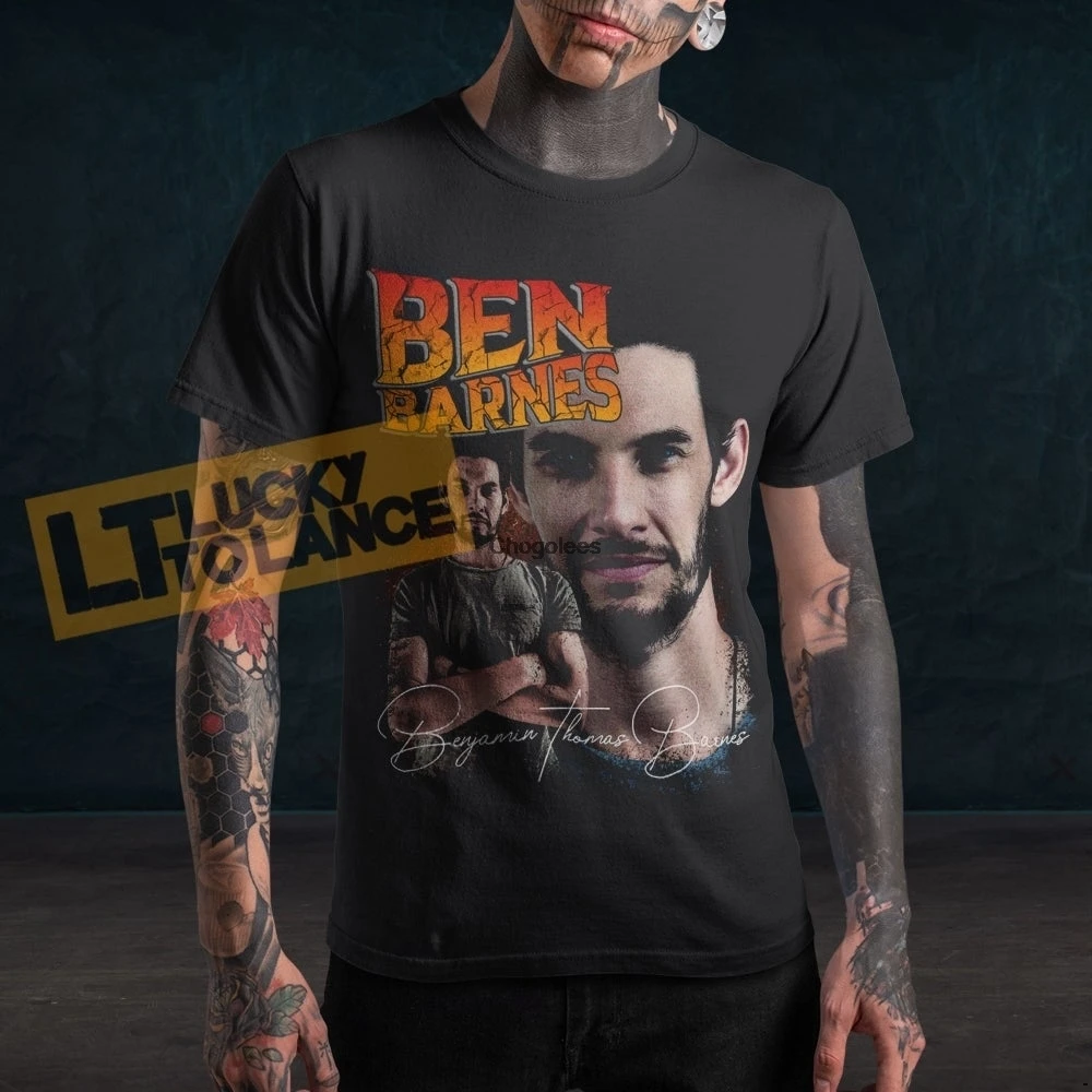 

Ben Barnes Shirt The Chronicles of Narnia Shadow and Bone Movie Vintage 90's Classic Homage Graphic Tee Unisex Adult T Shirt Tee