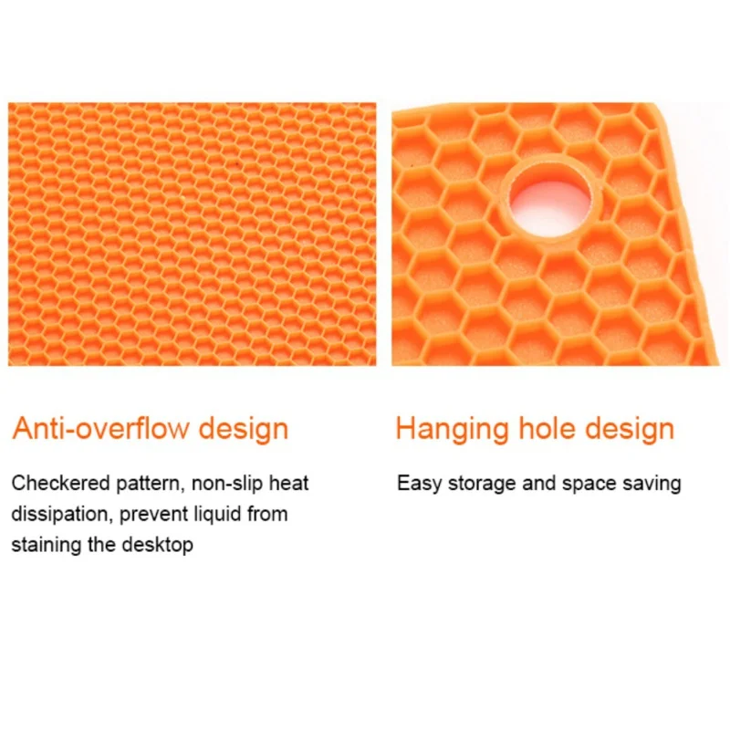 Силиконовый коврик для горшков Подставка столовых приборов многофункциональные