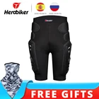 Мотоциклетные шорты Herobiker, мотоциклетные штаны, мотокроссовые шорты, мотоциклетные штаны, спортивные лыжные шорты с защитой бедер, унисекс