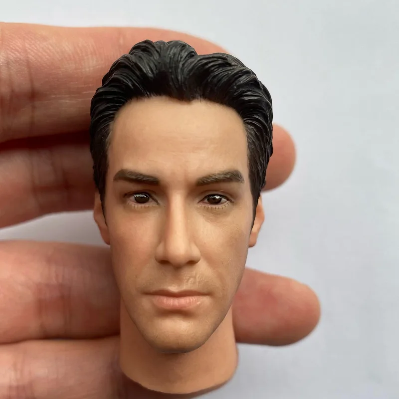 

Keanu Reeves Head Sculpt 1/6 Scale Matrix Thomas Anderson Head Played Model Toy