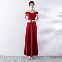 simple red off the shoulder long formal homecoming dress blue v neck sleeveless wedding party prom dress elegant white