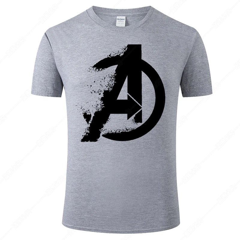 Футболка Мужская/женская с принтом мстители модный крутой топ коротким рукавом