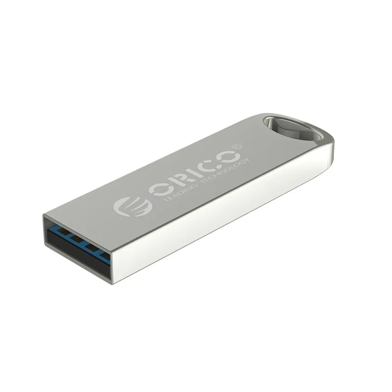 ORICO Metal USB3.0 U Disk 128 Гб 64 ГБ 32 ГБ 16 ГБ флеш-накопитель, флеш-накопитель, usb-накопитель, водонепроницаемый металлический флеш-накопитель memoria CEL - Цвет: Silver