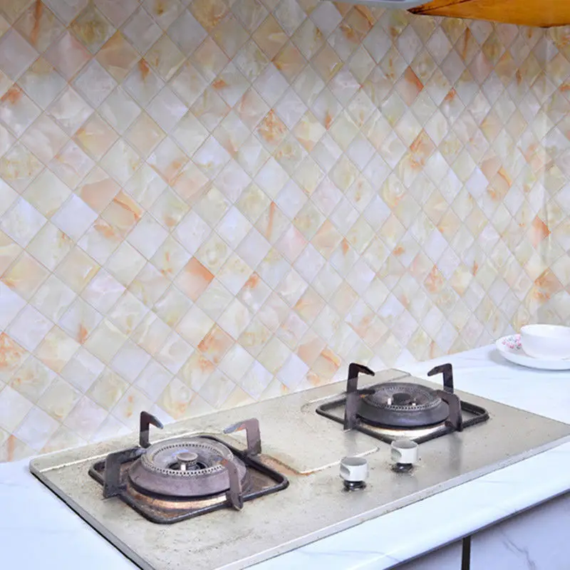 Мраморные наклейки кухонные маслостойкие для обновления мебели самоклеящиеся