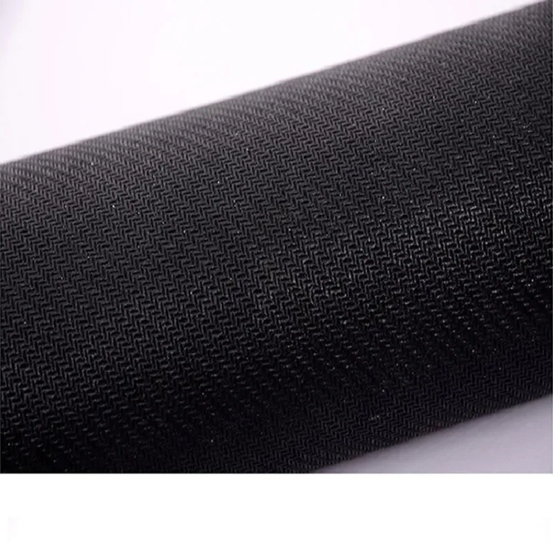 Черный игровой коврик для мыши с закругленными краями геймерский однотонный