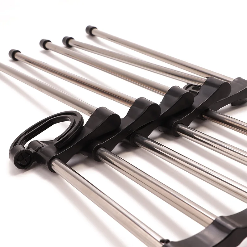 Новинка 5 в 1 многофункциональная выдвижная вешалка для брюк из нержавеющей стали