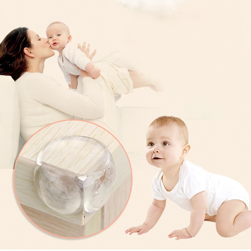 

Children Safety Corner Protector Transparent PVC Pad Anti-Collision Angle Baby Safety Protector Table Corner Bumper#32
