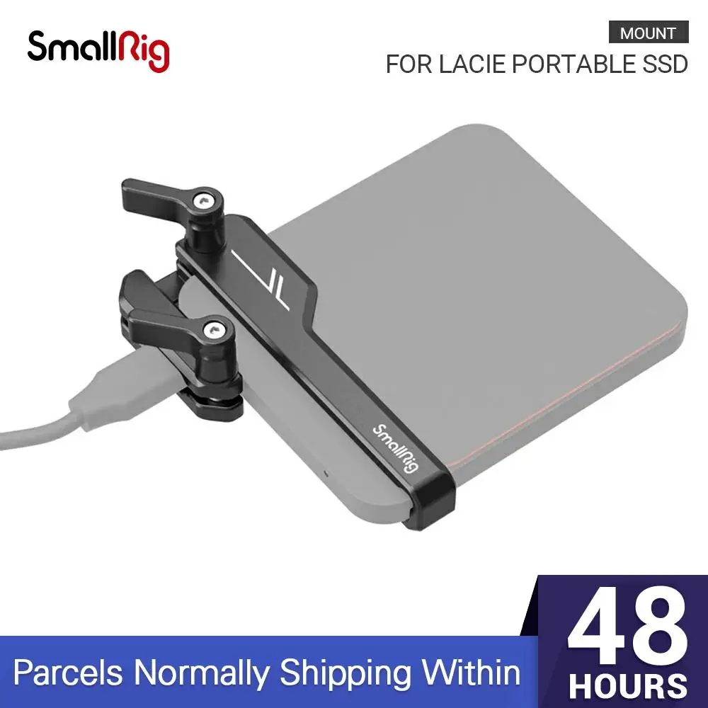 Компактное крепление для камеры LaCie портативный SSD держатель карт Dslr Боковая