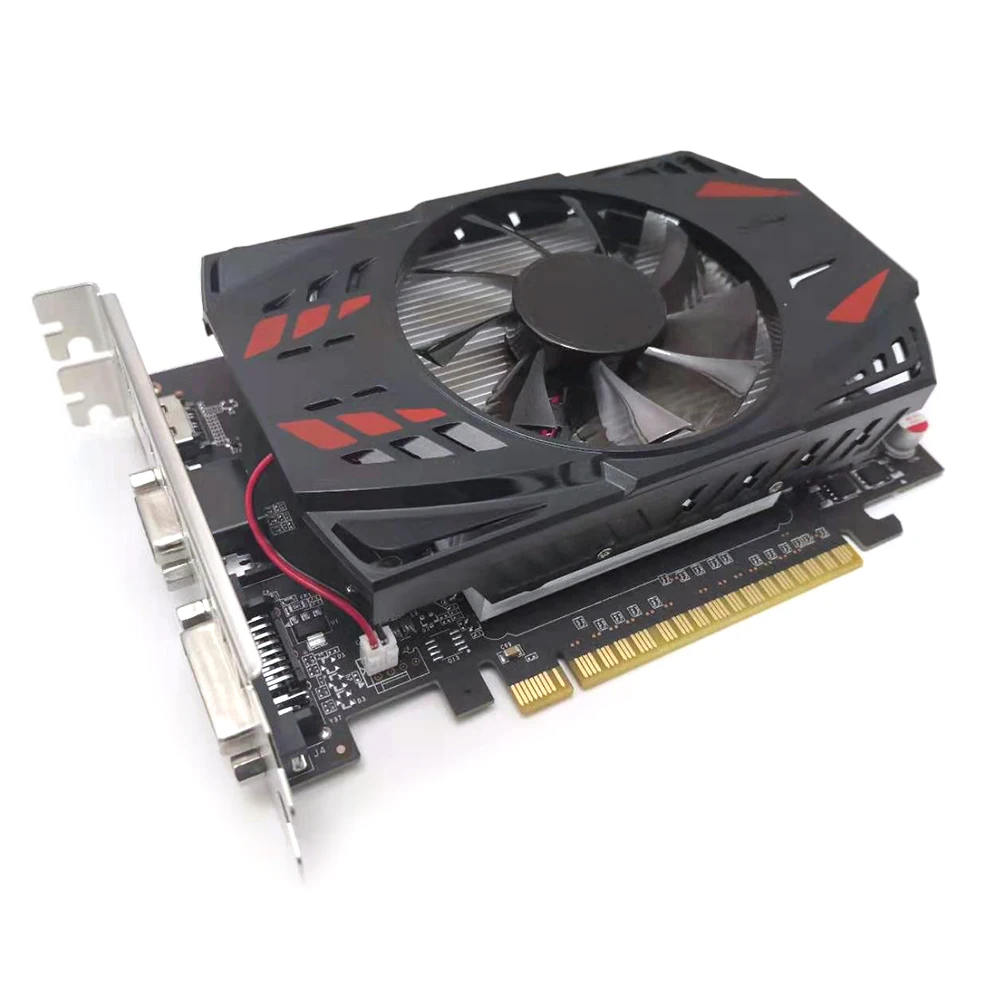 PCIE GTX550TI 2GB DDR5 128BIT Gaming Graphics Card with Cooling Fan Video PCI-Express2.0 HDMI Computer Accessories | Компьютеры и офис