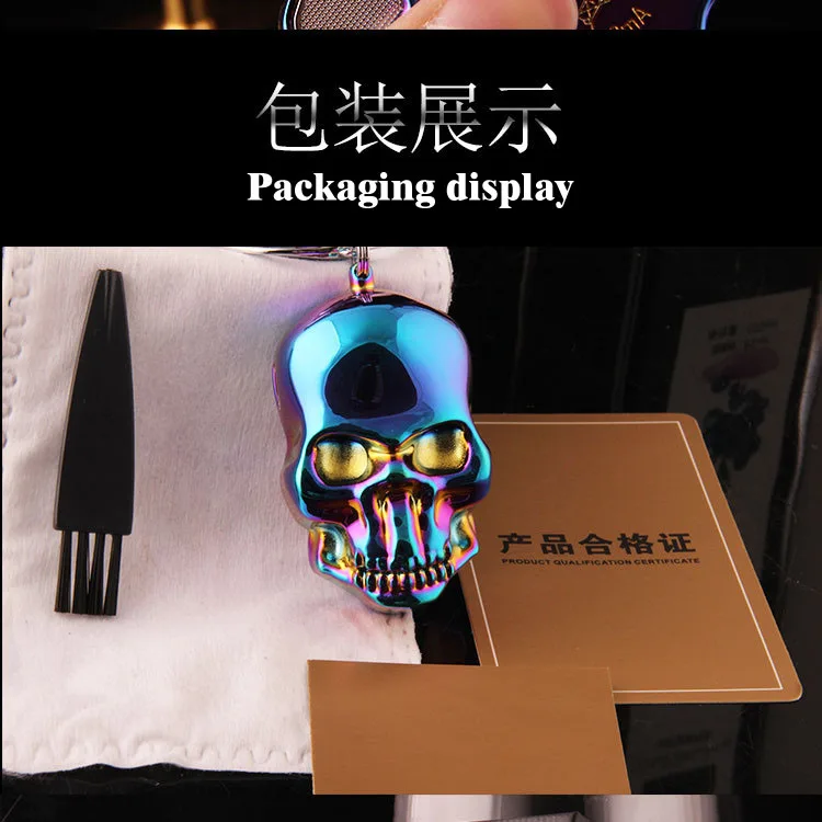 Zhonglong 11th оригинальная креативная металлическая форма ghost head сигарета с зарядкой