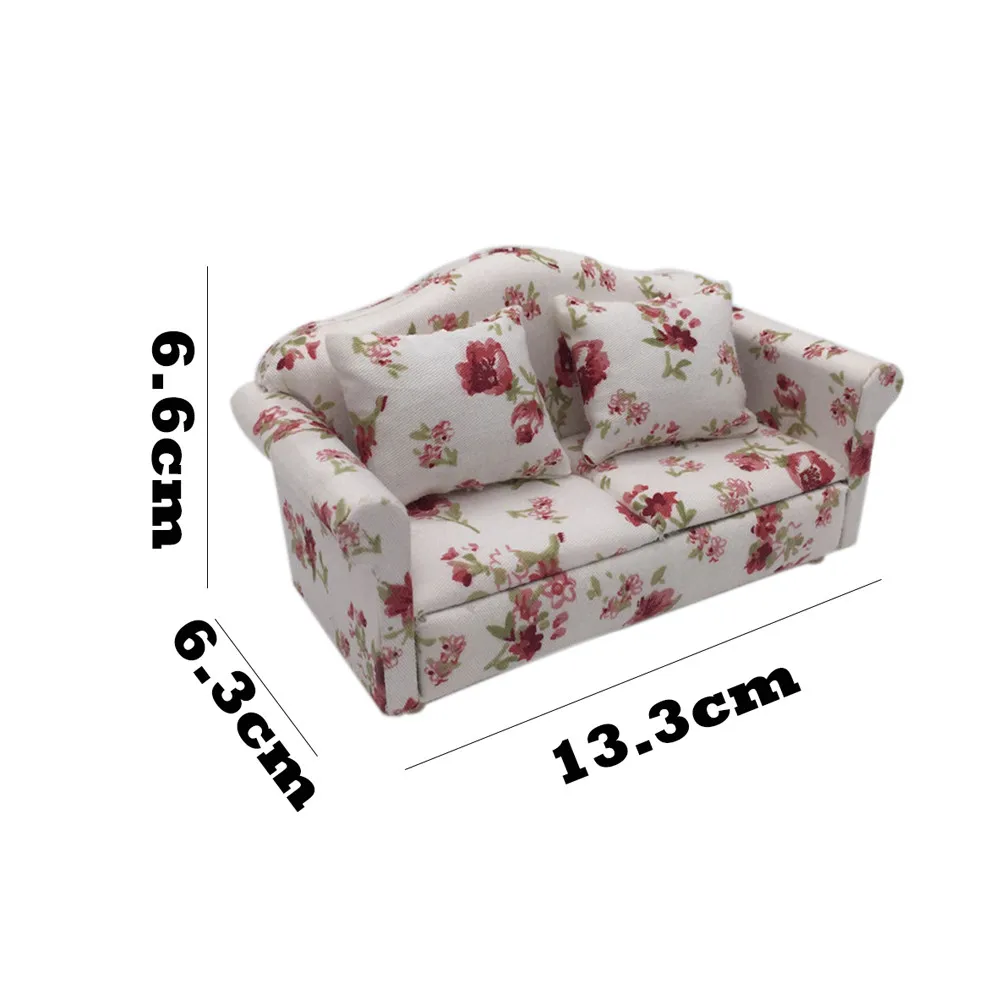1:12 мини кукольный домик MFurniture диван гостиная ролевые игры игрушка дом Декор