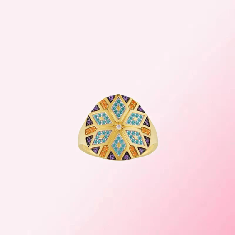 

1:1 Made 925 Sterling Silver Custom Tribal Stripe Pattern Fashion Personality Exquisite Ring