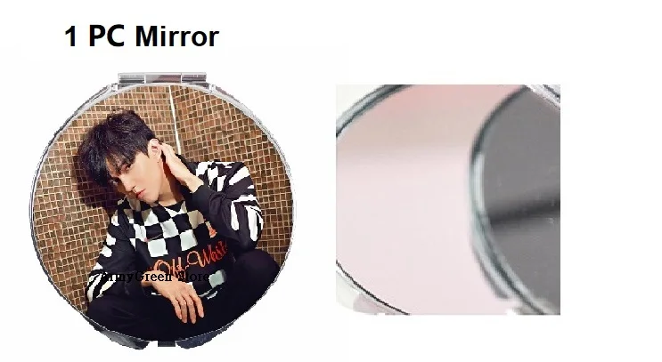 6 PCS Dimash kudaibergen Photos Pictures Badge Mirror Notebook Phone Circle Holder Male Art Music Singer Christmas New Year Gift |