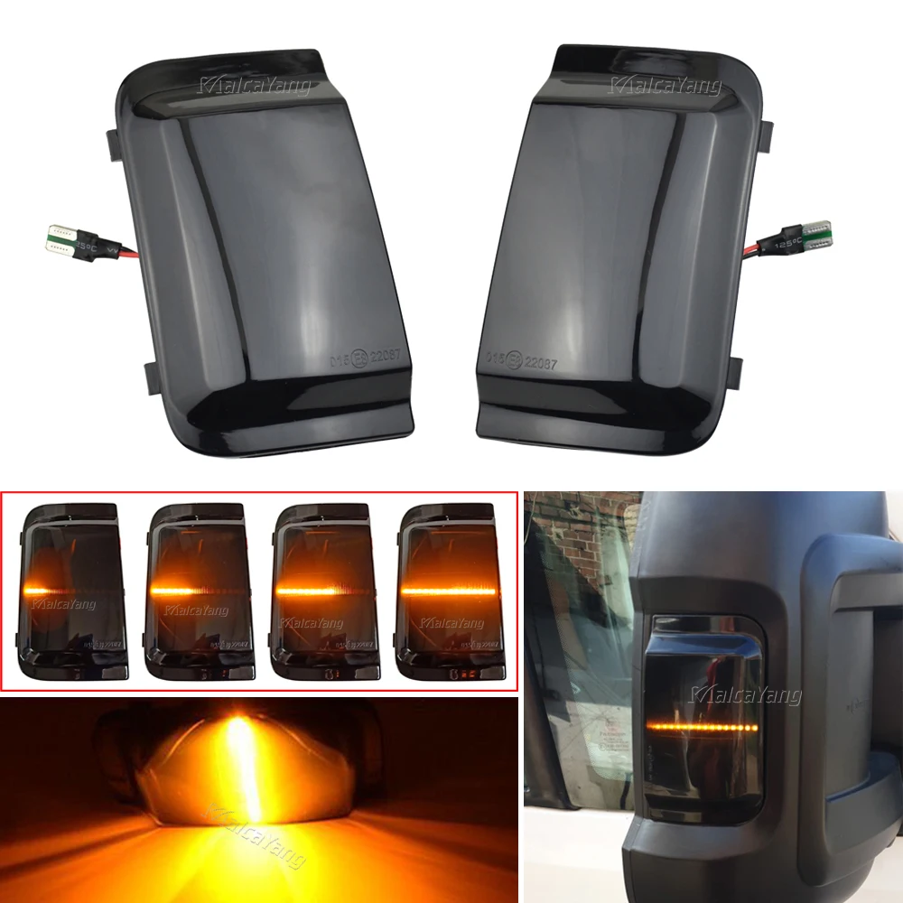 Боковое крыло для зеркала заднего вида динамический поворотный индикатор