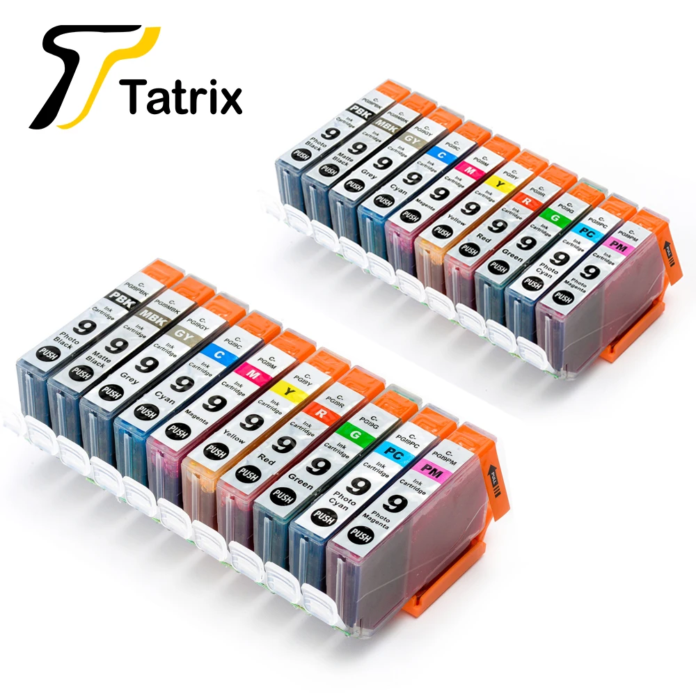 20PK PGI-9 PGI9 для Canon с чипом совместимый чернильный картридж принтера MX7600/iX7000/IX7000 Рор