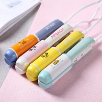 new fashion small hair straightener curling irons electric easy hair styling tools portable carton mini hair curler with pvc box