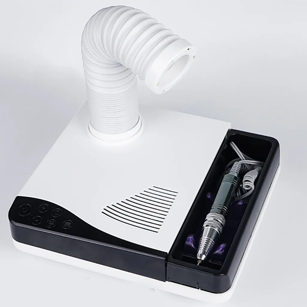 Дрель для ногтей 60 Вт маникюрного салона пылесборник удаления пыли маникюрный