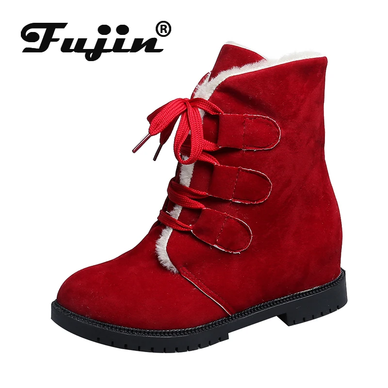 Fujin/Брендовые женские ботинки из хлопка Сезон весна осень зима