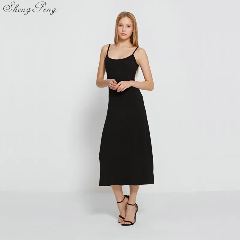 Женское платье юбка с бретельками жилет Нижняя ночная рубашка комбинация белого