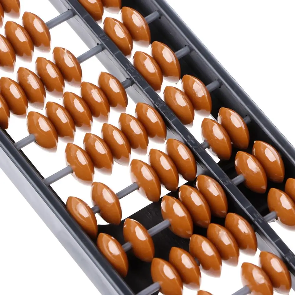 Пластиковые Abacus арифметические счеты соробан 13 цифр Дети Математика вычисление