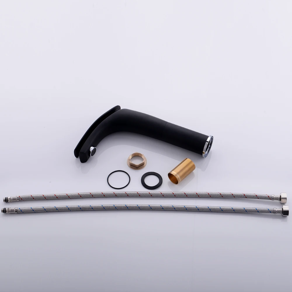 Смеситель для раковины BAKALA высокий кран горячей и холодной воды из латуни