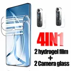 Гидрогелевая пленка 4 в 1, защитная пленка для Xiaomi Mi 10s Mi10t 10tlite Mi10pro Mi10 Lite 5G Redmi Note 10 Pro 10s Note10, защита