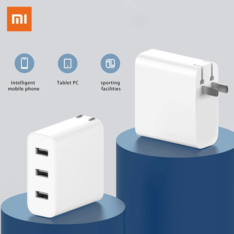 Многопортовый адаптер 5 В/2 1 А зарядное устройство USB с 3 портами настенное для