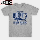 Мужские Винтажные футболки, с принтом, с принтом в виде Хивы, акулы, рыбы