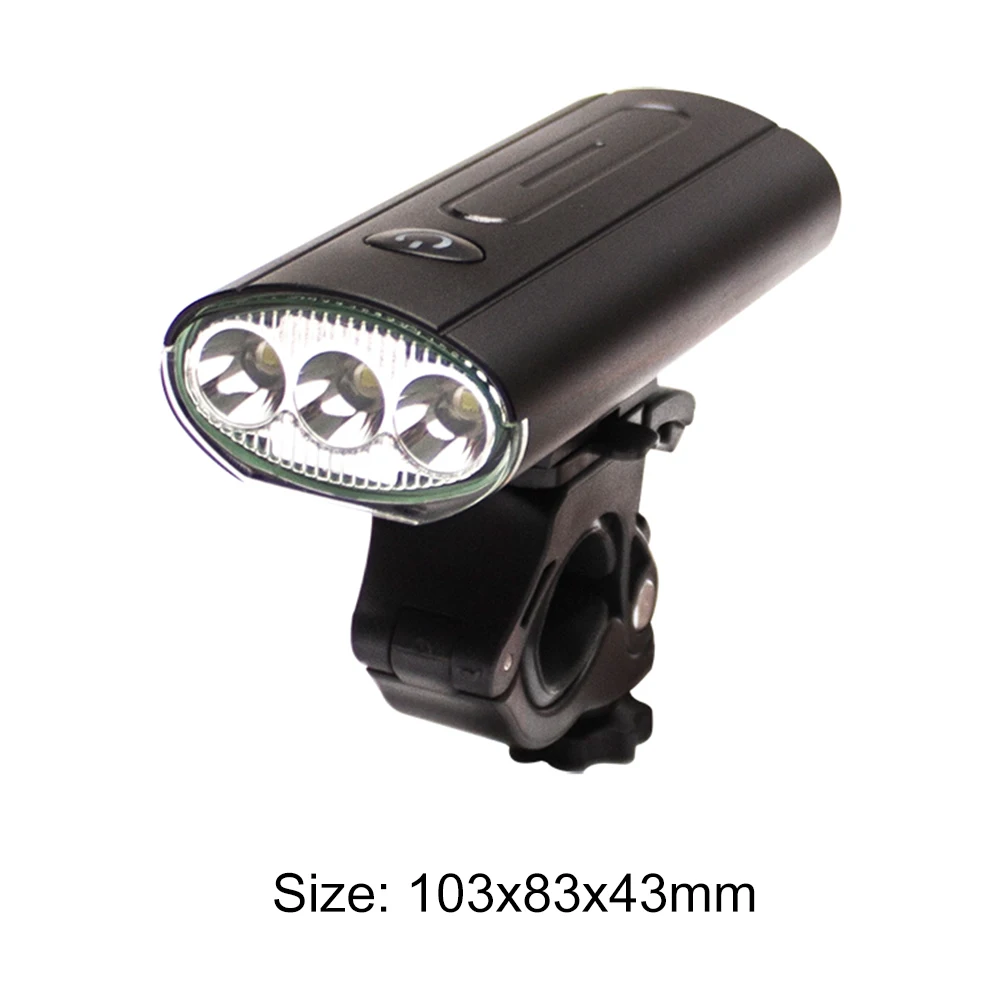 

750 Lumens Bike Light Rainproof USB Rechargeable LED 3000mAh MTB Bicycle Lamp Front Headlight Flashlight Bicycle Accessories