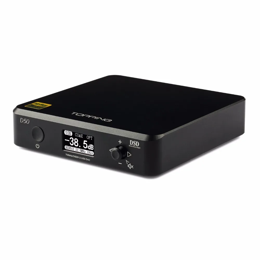 Топпинг D50S dac аудио усилитель hifi усилитель аудио декодер es9038q2m dsd usb dac amp портативный декодирующий усилитель XMOS XU208