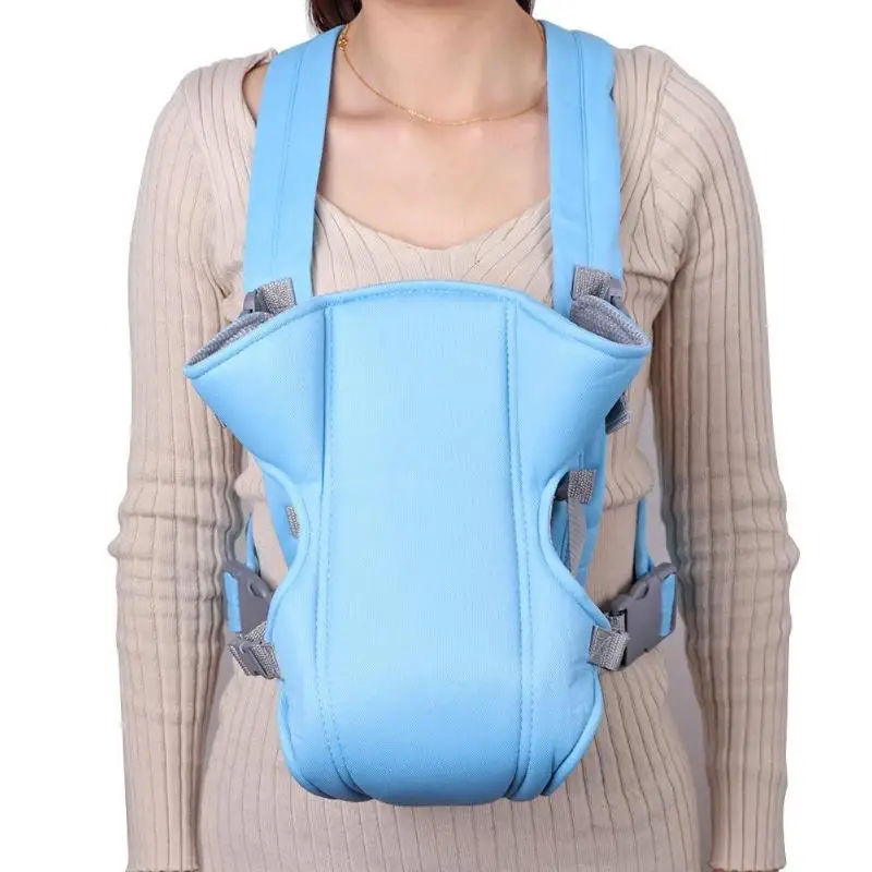Portable Ergonomic Baby Carrier Backpack Sling Wrap Cotton Toddler Infant Newborn Supply Front Back Type Adjustable Safety Strap