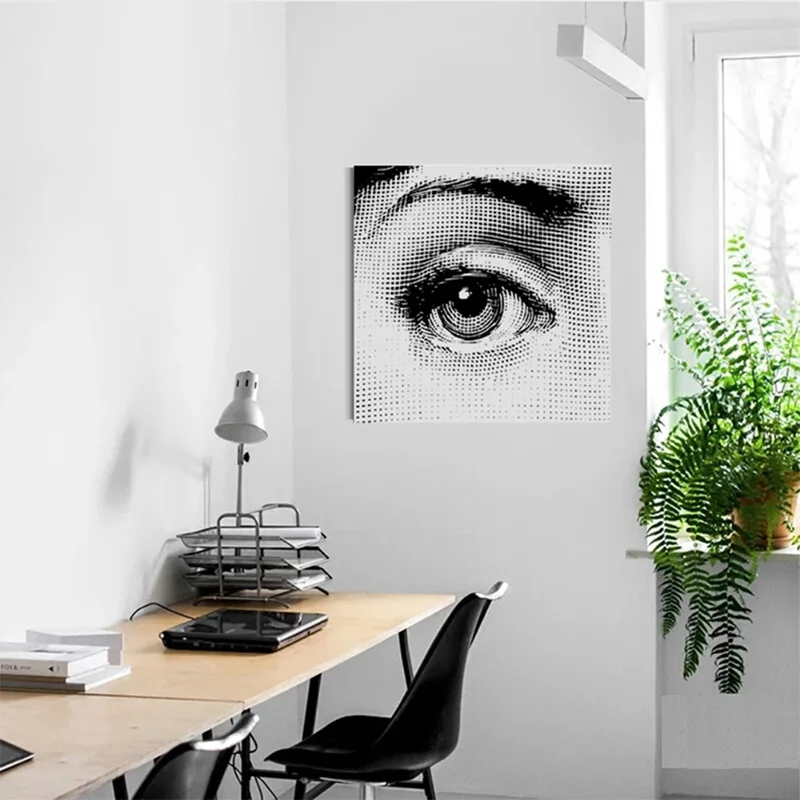 Decoracion fornazetti живопись Современные винтажные Ретро подарки настенные художественные цитаты Спальня Декор Арт Рисунок Фигуры с внутренней рамкой