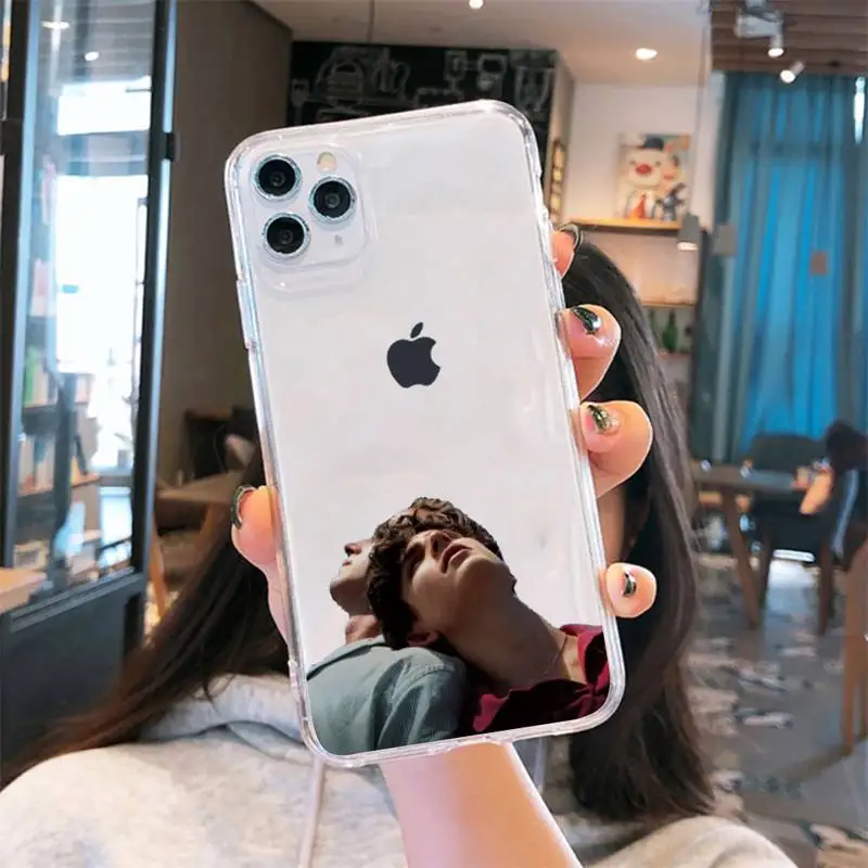 

Call Me by Your Name Phone Cases Transparent for iPhone 6 7 8 11 12 s mini pro X XS XR MAX Plus cover funda shell