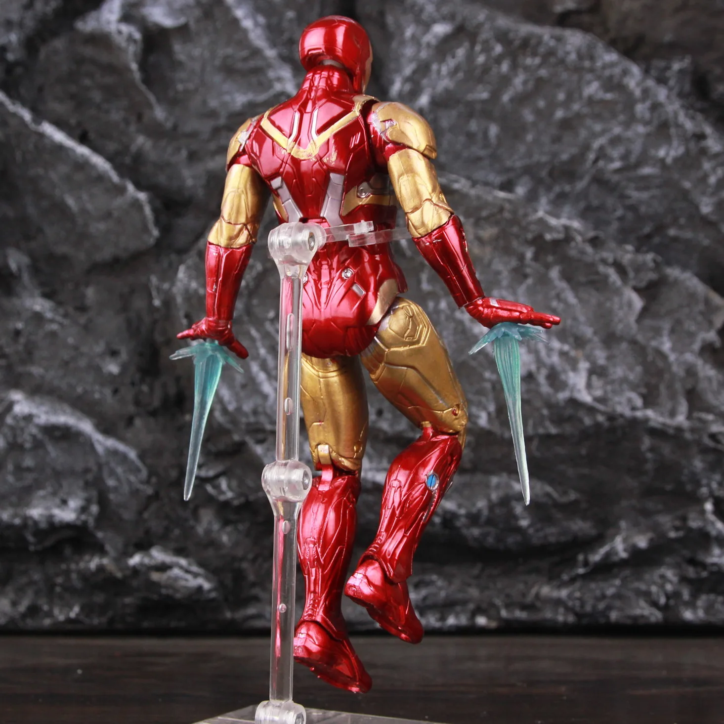 

Marvel Iron Man Tony Stark MK85 7" Action Figure Mark 85 Nano Weapons Suit Legends Avengers Endgame Original ZD Toys Doll Model