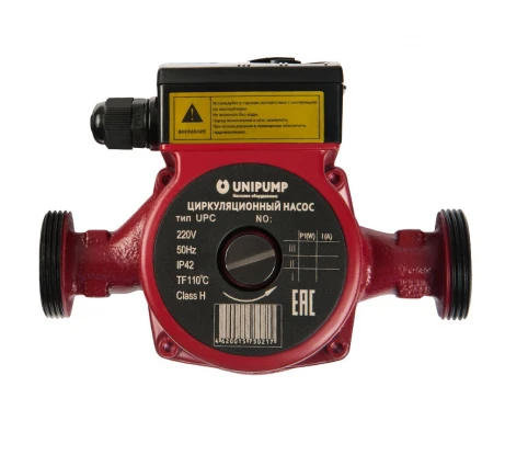 UNIPUMP UPC 32 40 180 (8) Насос циркуляционный отопления с накидными гайками|Насосы| |