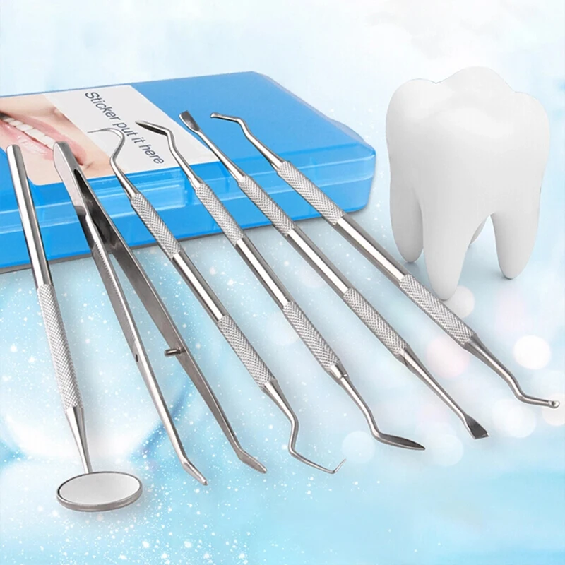 

Набор стоматологических инструментов из нержавеющей стали 304 для удаления зубочисток, набор из 5 предметов личной гигиены