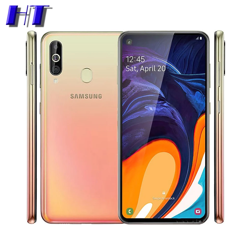 Гибкий кабель для микрофона Samsung Galaxy A60 A605F A605DS A605FN материнская плата с боковыми