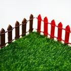 80% HOTWooden забор, декоративный Фотофон, разноцветный суккулент, садовый барьер для парка