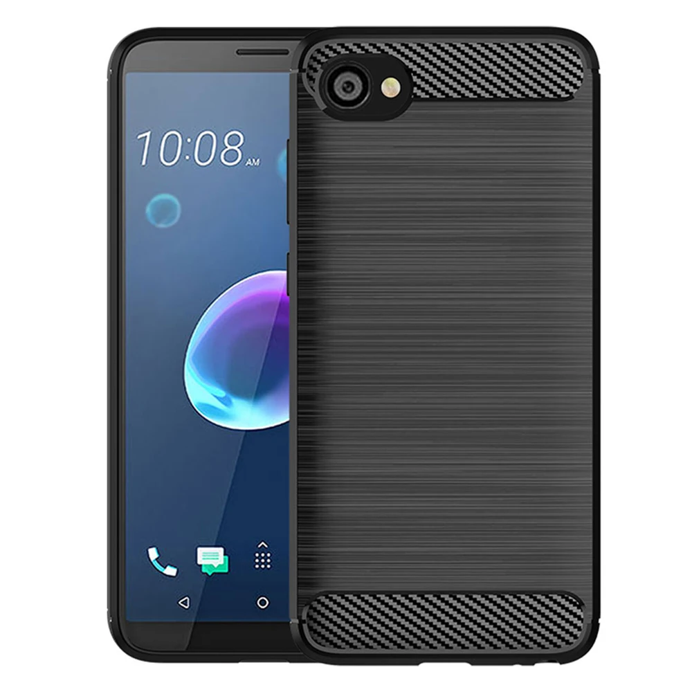 Мягкий силиконовый карбоновый чехол для телефона htc Desire U12 Plus задний бампер U11 Eyes