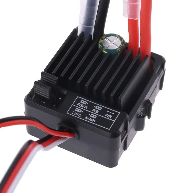 Электрический регулятор скорости ESC 60A 2 3S LiPo 1060 матовый водонепроницаемый для РУ