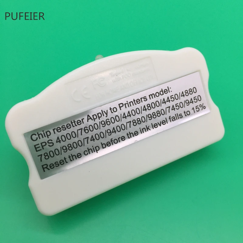 Сброс чипа картриджа с чернилами DX5 для Epson Stylus Pro 4000 7600 9600 4400 4800 4450 4880 7800 9800 7400 9400 7880