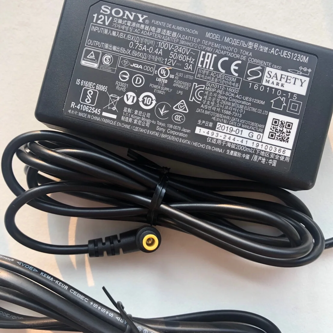 Источник питания для камеры SONY зарядное устройство аккумулятора адаптер