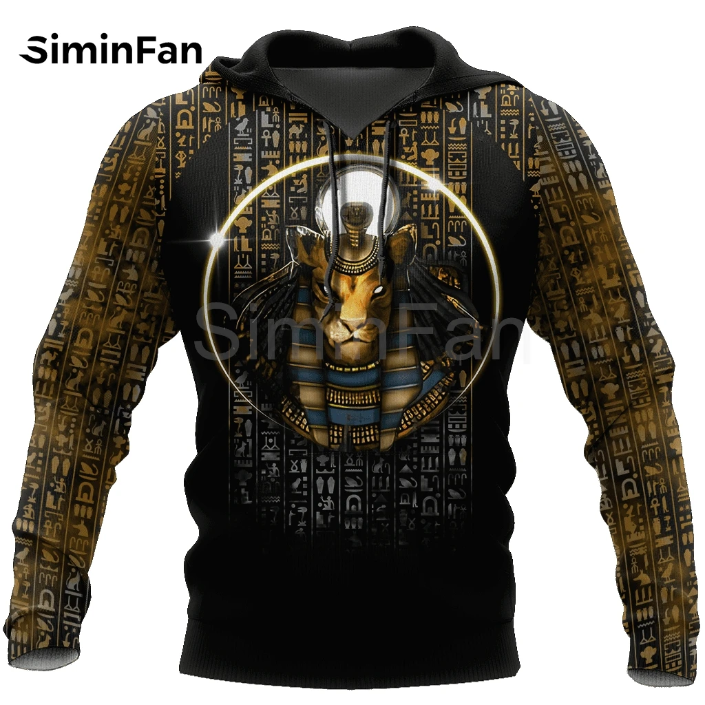 

Худи мужское с 3D-принтом богов Египта, повседневный свитшот в стиле унисекс, пуловер в стиле Харадзюку, женские спортивные костюмы, пальто, верхняя одежда, куртки