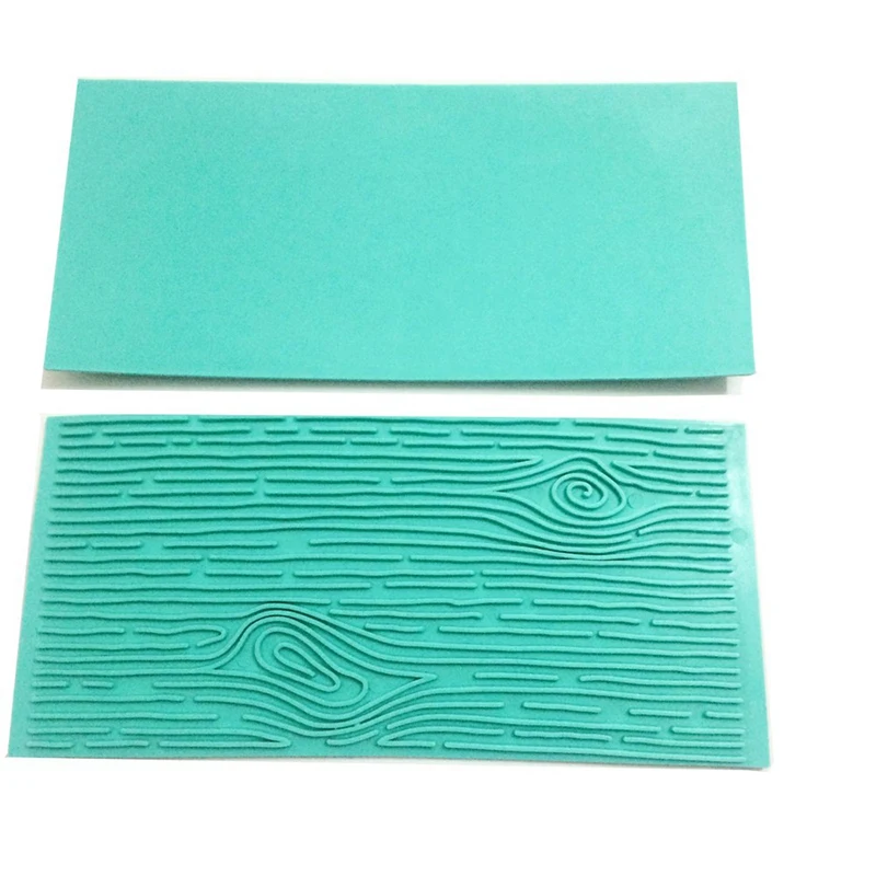 2 шт./компл. коры стены торта рельефная помадка кирпич деревянная форма для