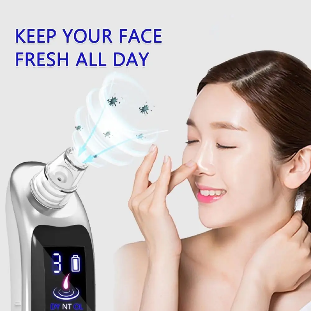 

Electric blackhead remover Nose Face Blackhead Acne Vacuum Cleaner Pore Skin Care Tools Deep Cleansing Suction Machine