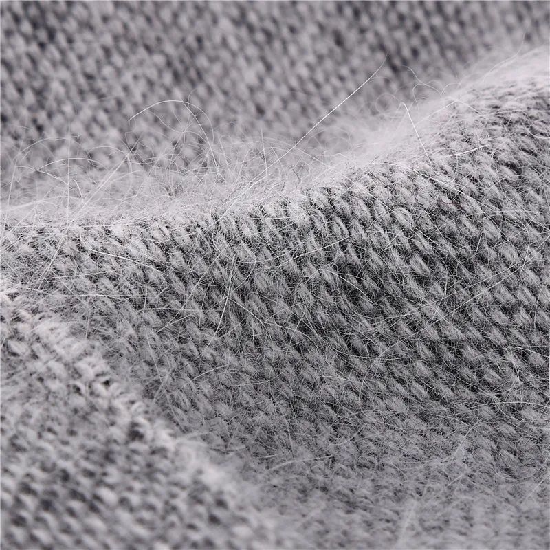 Новинка 2020 женская зимняя шапка вязаная из ангольского кроличьего меха шапки для