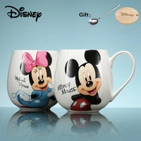 disney mug cute mickey mouse cup kids cups minnie mouse ceramic milk cup disney princess cups coffee cup 430ml gift