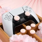 Розовый колпачок для стика для пальца для PS5 PS4 PROSlim SWITCH PRO, чехол для джойстика контроллера, оболочка, колпачок для пальцев, аксессуары