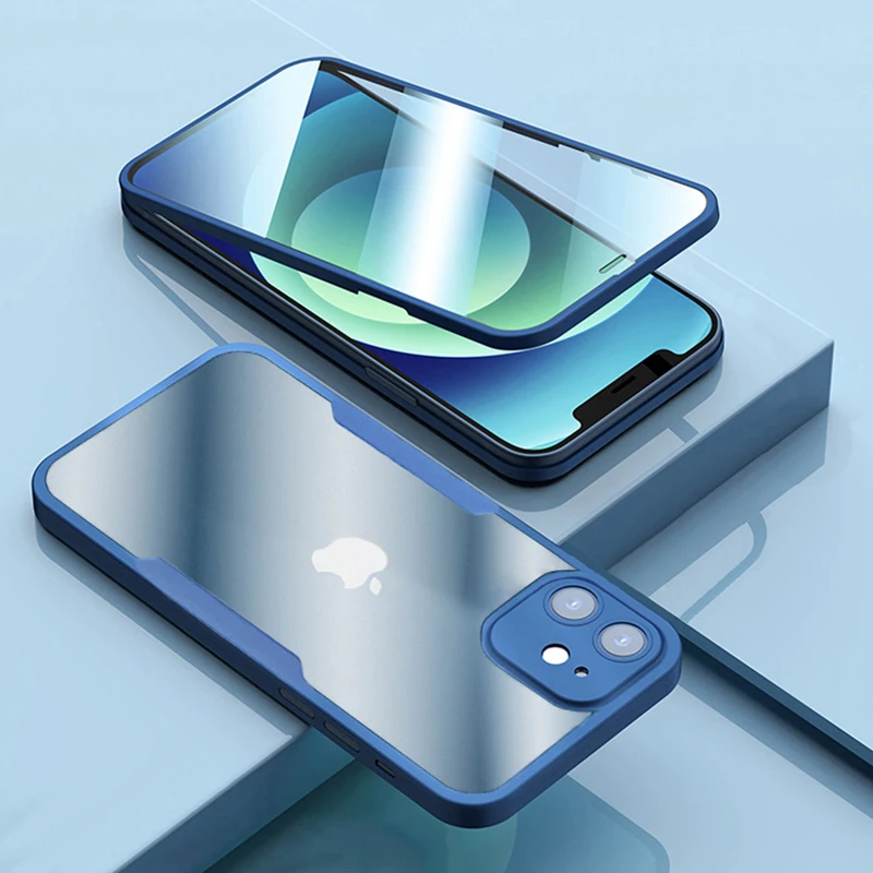 Защитный чехол для iPhone 11 12 Pro Max XS X XR 7 8 Plus 13Pro | Мобильные телефоны и аксессуары